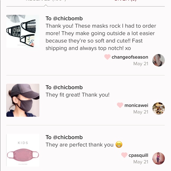 FASHION PRINTS CLOTH FACE MASK - MADE IN USA - Picture 5 of 5